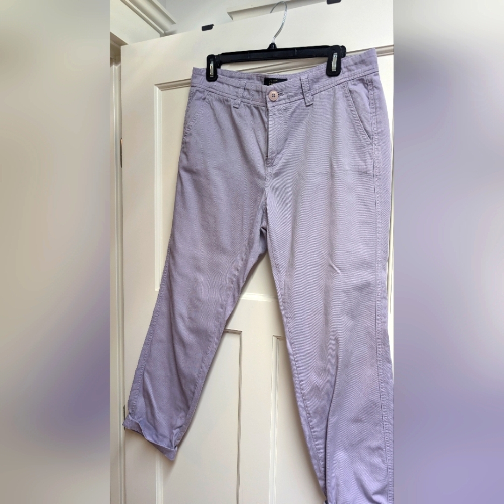 J. Crew Women's Light Purple Chinos